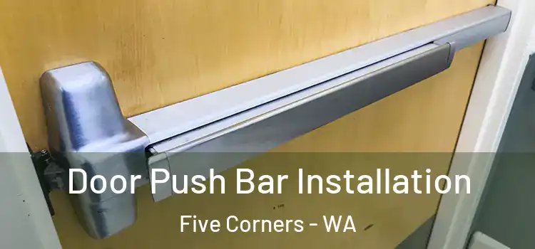 Door Push Bar Installation Five Corners - WA