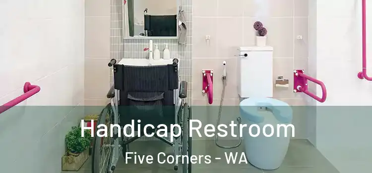 Handicap Restroom Five Corners - WA