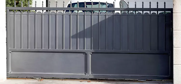 Metal Driveway Gate Installation Five Corners