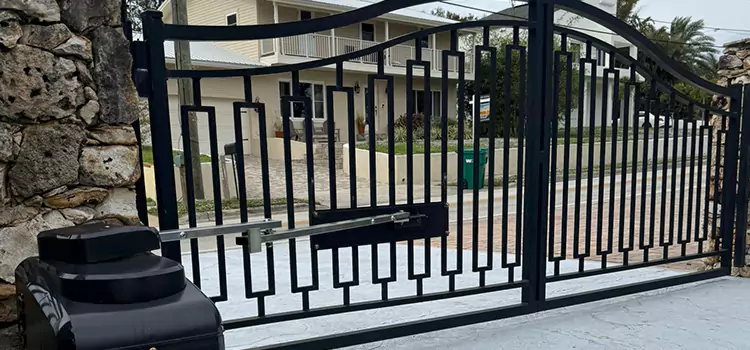 Swing Gate Opener with Keypad Five Corners