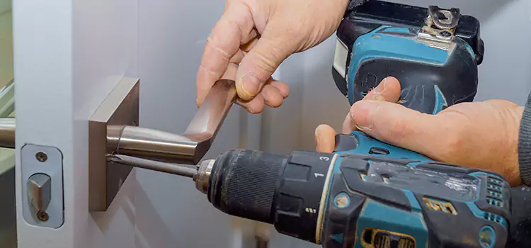 Security Door Lock Installation Five Corners